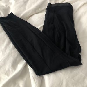 Black and gold Lululemon leggings